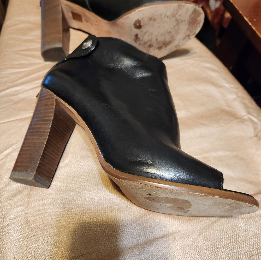 Coach Labelle Booties With Open Toe - image 6